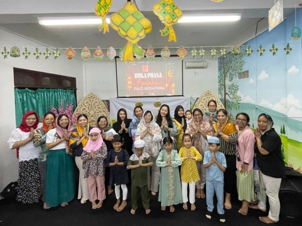 Melodi Kebhinekaan di PAUD Widiatmika, Anak-anak Belajar Toleransi Sejak Dini