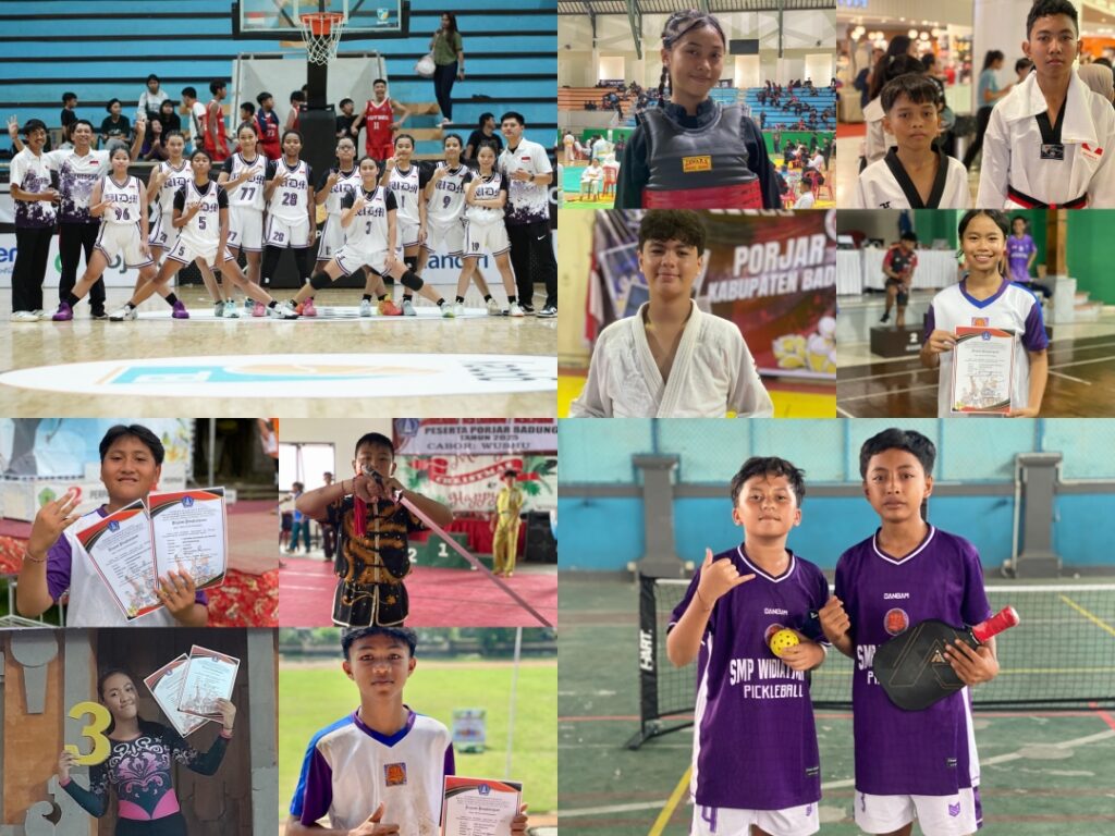 SMP Widiatmika Borong Medali di Porjar Kabupaten Badung 2025, Bukti Komitmen terhadap Prestasi dan Pembinaan Siswa
