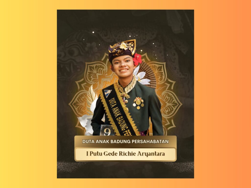 Siswa SMP Widiatmika Terpilih sebagai Duta Persahabatan Anak Badung 2026